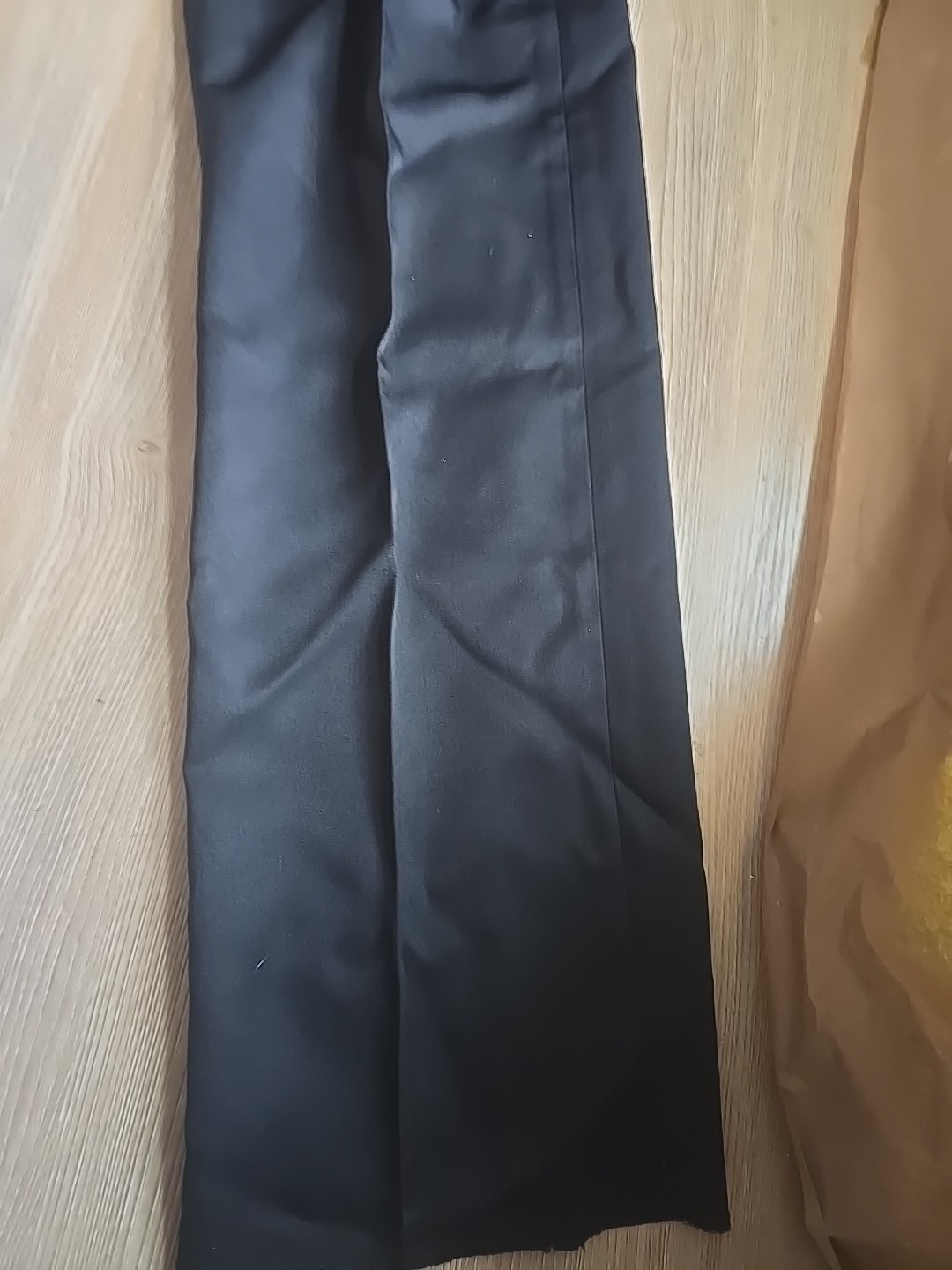 National Patrol Security Pants MENS 38 Navy Blue Polyester 3000 NVY Unhemmed