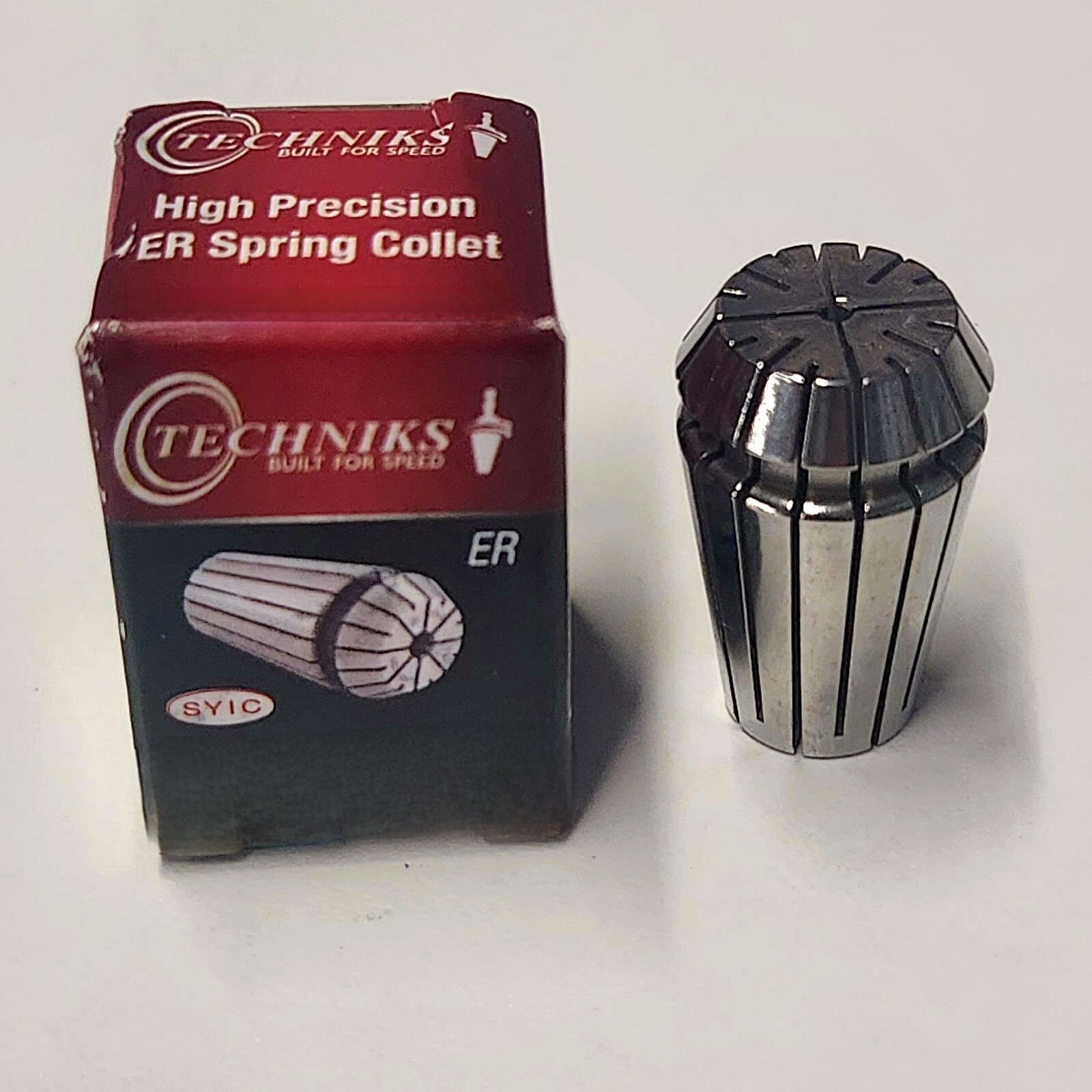 1/4” ER16 PRECISION COLLET - .0002" T.I.R Techniks 04216-1/4