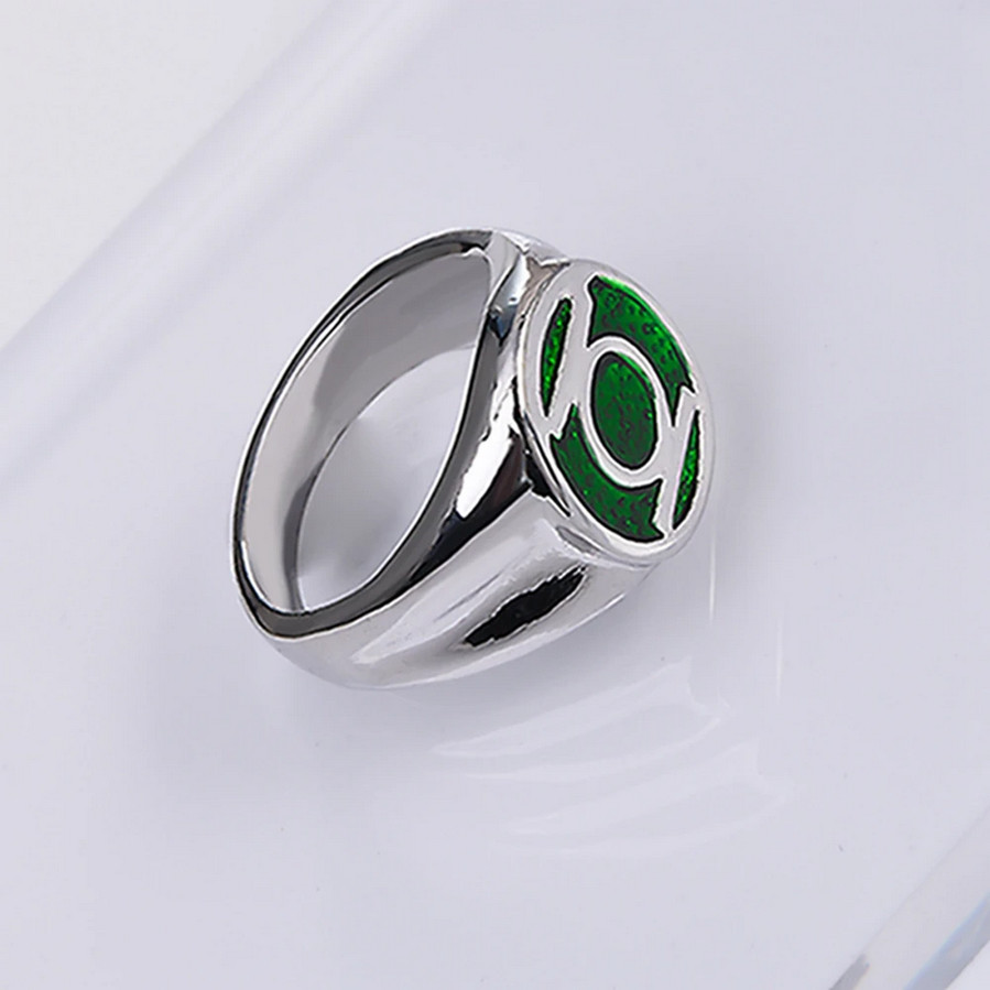 Green Lantern DC Comics Ring Band Superhero Jewelry Alan Scott