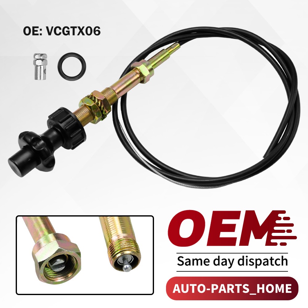 For Heavy Duty Vernier Locking Throttle Cable-Buyers 6FT VCGTX06 Truck Equipment