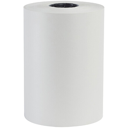 12" Newsprint Rolls, White Single Roll