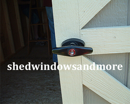 6-1/2" T Handle Locks Shed Doors, Gates, Playhouses, Coops & More Qty Discounts