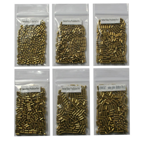 Custom Kwikset Rekey Kit Locksmith Rekeying 200 Pieces Bottom Pins #1-#6 Kits