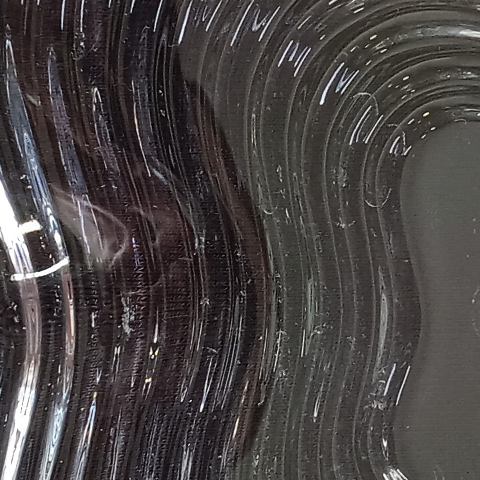 Baccarat Crystal Heart Dish Bowl Clear Ribbed France Signed Clear 4.75"