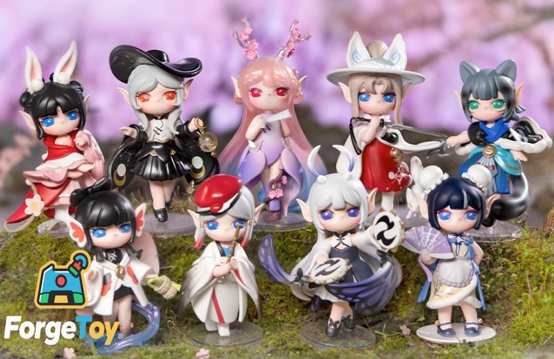 Rolife Suri Nine Fairies in Peach Land Series Blind Box Confirmed Figure Doll