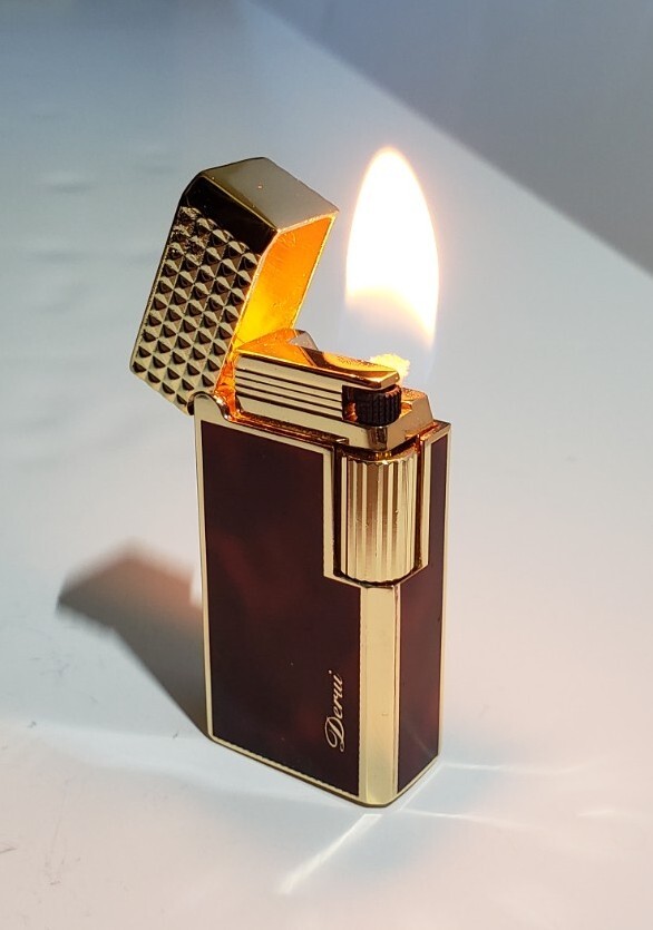 VINTAGE RETRO STYLE ROLLER LIGHTER Classic Retro Fuel Saving Lighter O Ring USA