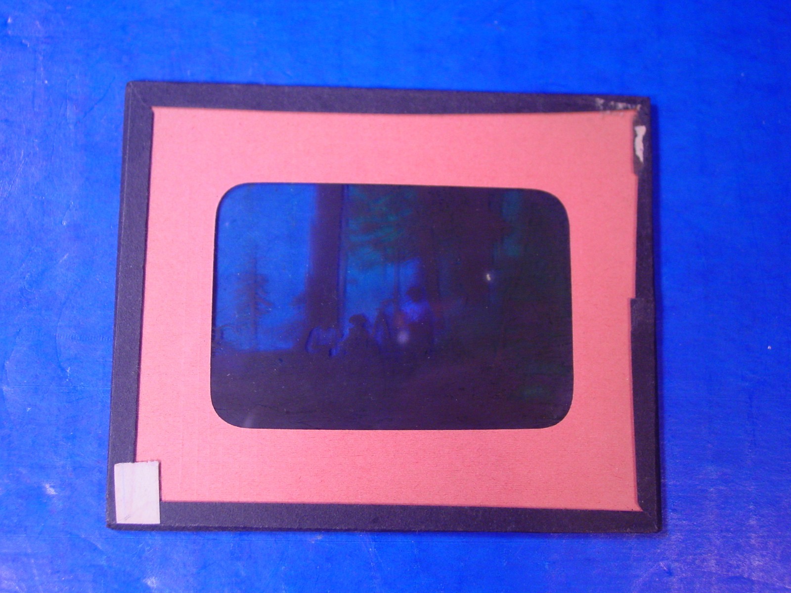 Surveyors with Inclined Standard Mining Transit 1800s Glass Magic Lantern Slide