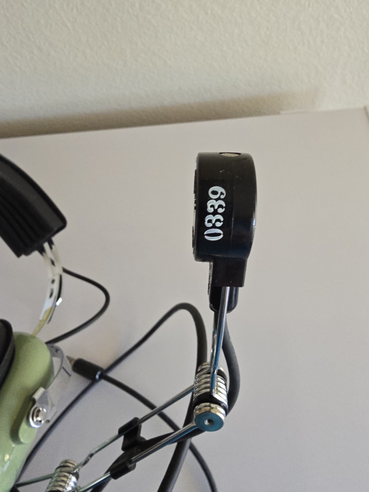 David Clark Headset Model H7030 Aviation Headset with Microphone