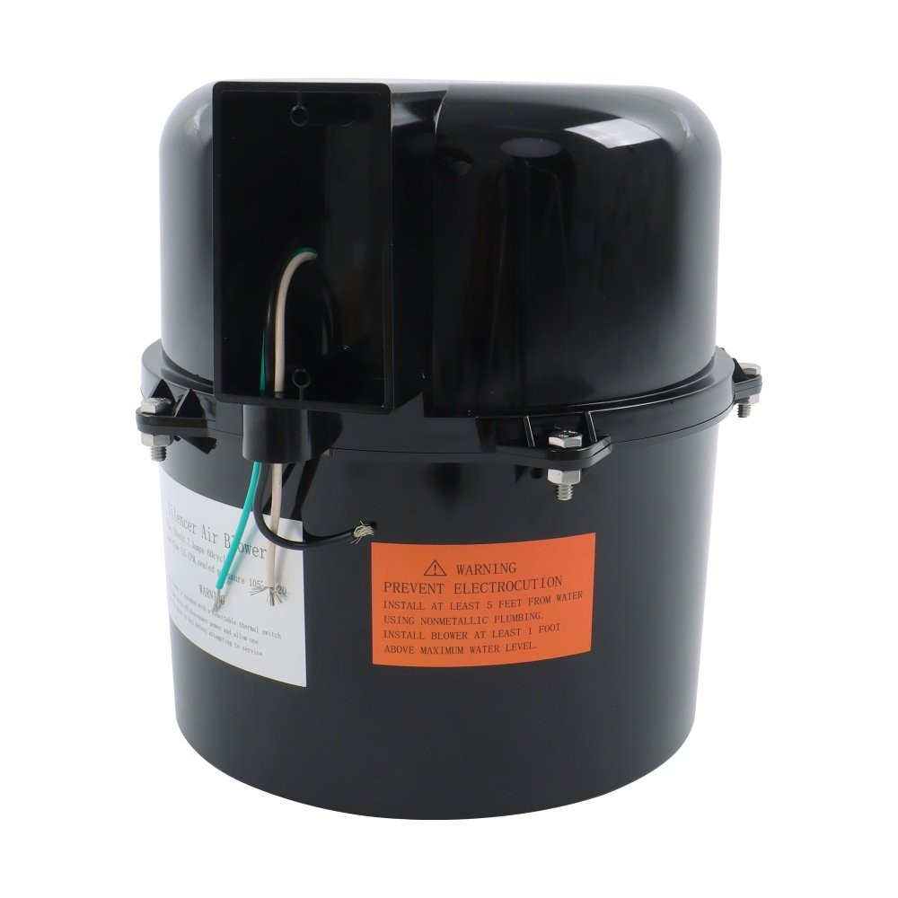 6315141 Air Supply Silencer Blower Motor 1.5 HP 120V 7.3 Amps For Hot Tubs & Spa