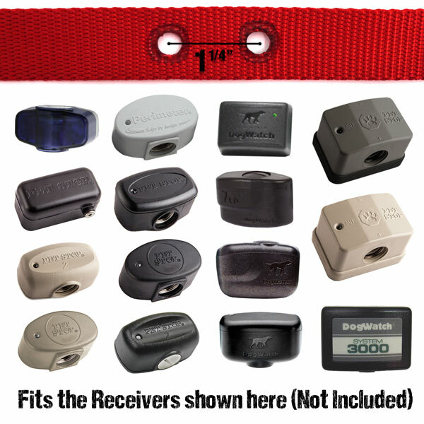 1" Wide Replacement Dog Collar for Invisible Fence® MicroLite Receiver Collar