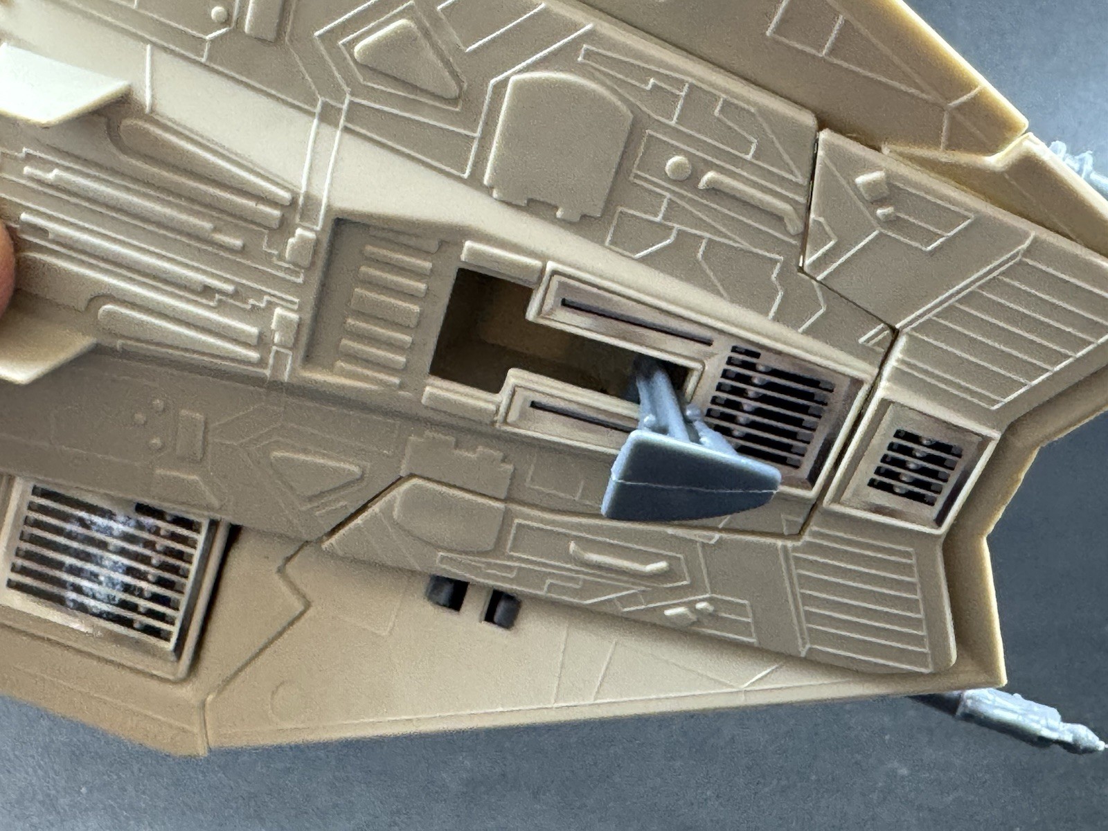 Star Wars Snowspeeder 1982 Kenner Micro Collection with both die cast figures