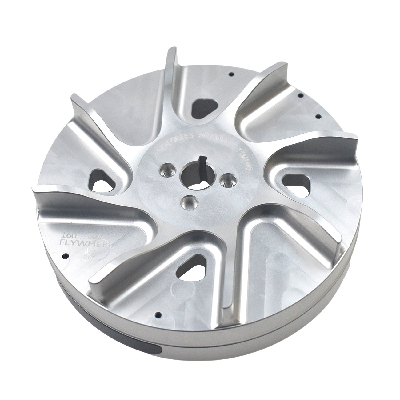 Slipstream Billet Flywheel 3.3 lb For 224cc 212cc GX200 Advance timing 34 Degree