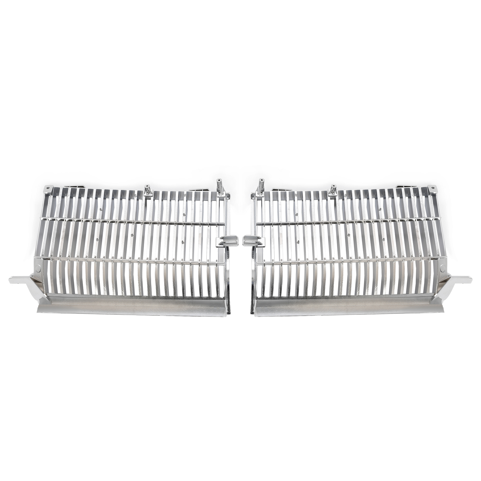 Chrome Grille Grill For Oldsmobile Cutlass 2 Door 1981-1986 22531190 22531191