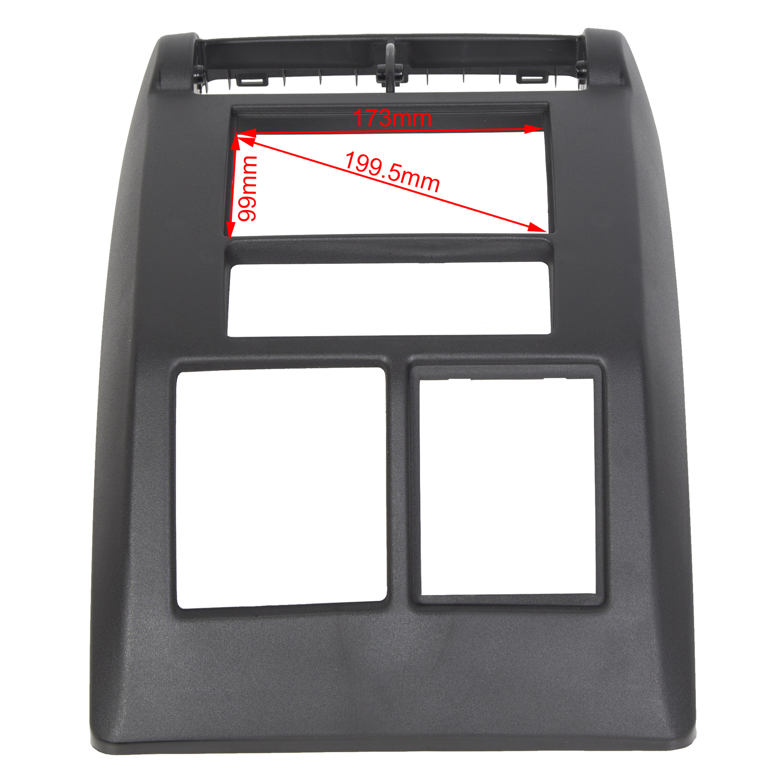 FOR JEEP WRANGLER TJ 1997-2002 DOUBLE DIN DASH BEZEL RADIO STEREO MOUNTING KIT