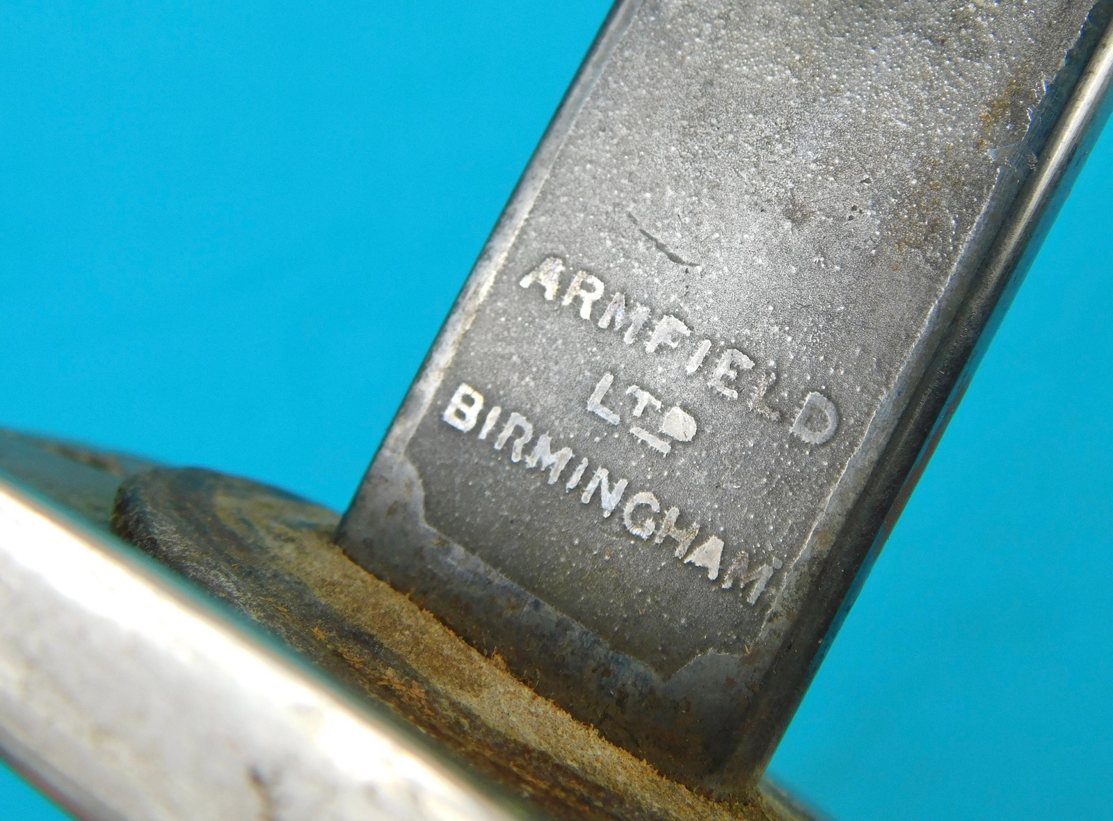 Antique British English WW1 Model 1897 Officer's Sword w/ Scabbard