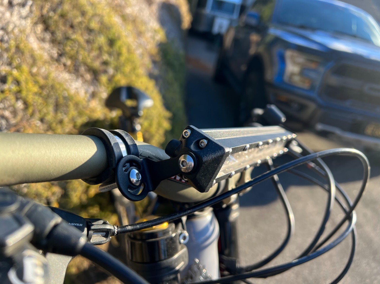 E Bike LED Light Bar headlight bicycle Shimano E5000, E7000, E6100, E6110 EP8