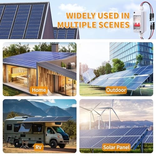 Solar Panel Disconnect Switch DC 500V Solar Circuit Breaker Box 32Amp IP65