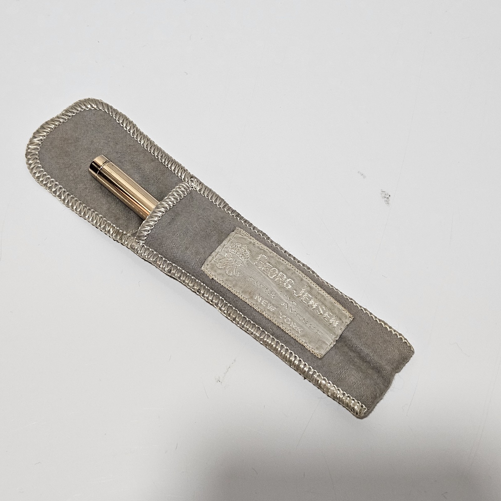 Genuine Georg Jensen 14k Gold Filled Over Sterling Vtg. Charcoal Artist's Pencil