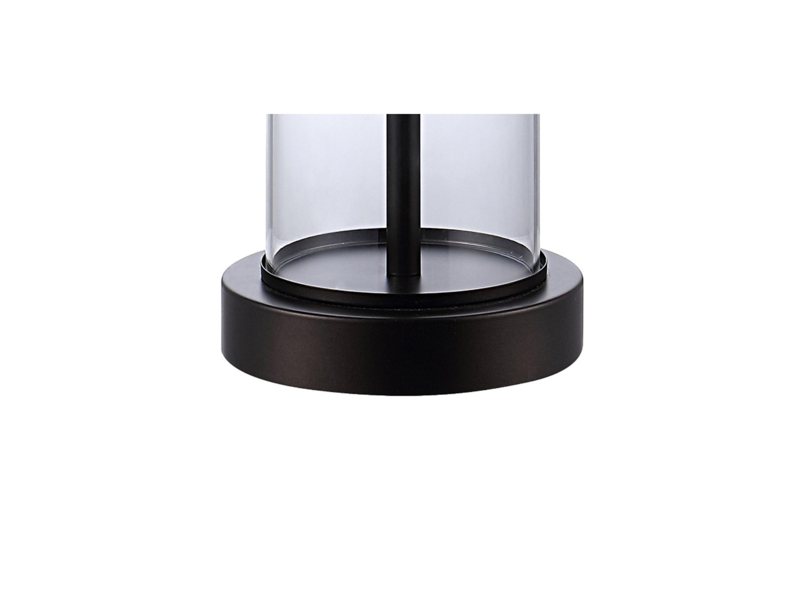 Jonathan Y Abner Glass Modern Contemporary USB Charging LED Table Lamp 2PCS CHRO