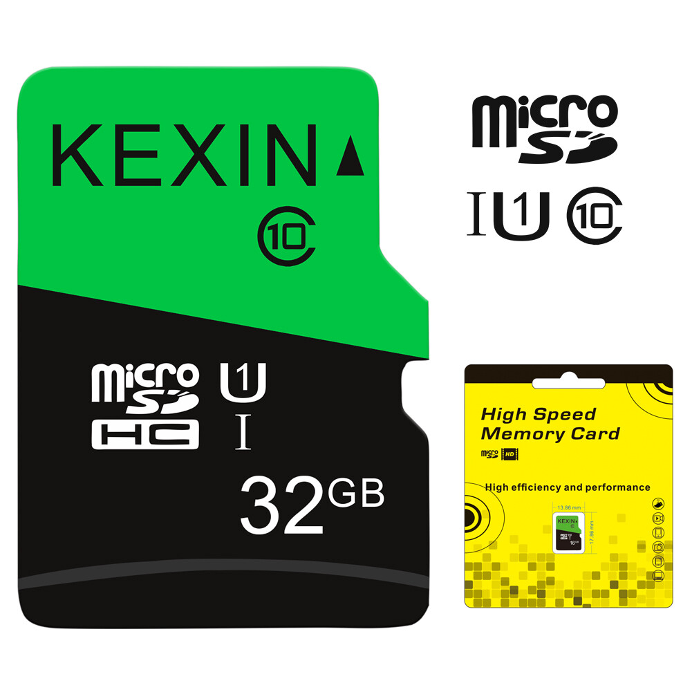 3Pack 32GB Micro SD TF Card SDHC Class 10 Flash Memory Card For Phone Camera