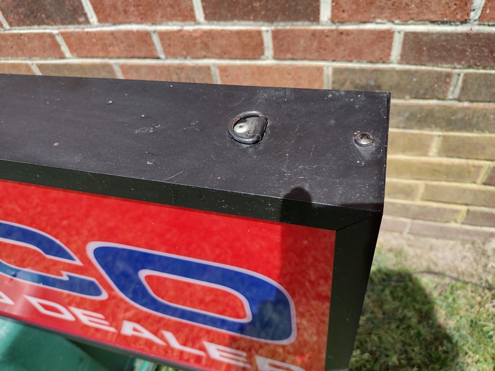 KYMCO Original Authorized Dealer Motorcycle Advertising Sign Light Up Clock Rare