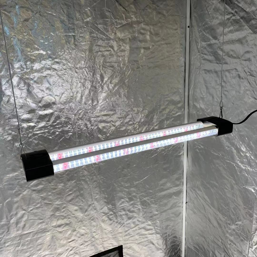 BoostGro LED Plant Grow Light Sunlike Full Spectrum Flower Hydroponics Dual Tube
