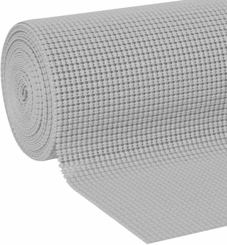 Non-Slip Grip Mat Roll Rubber Shelf Drawer Liner Table Kitchen Cupboard USA