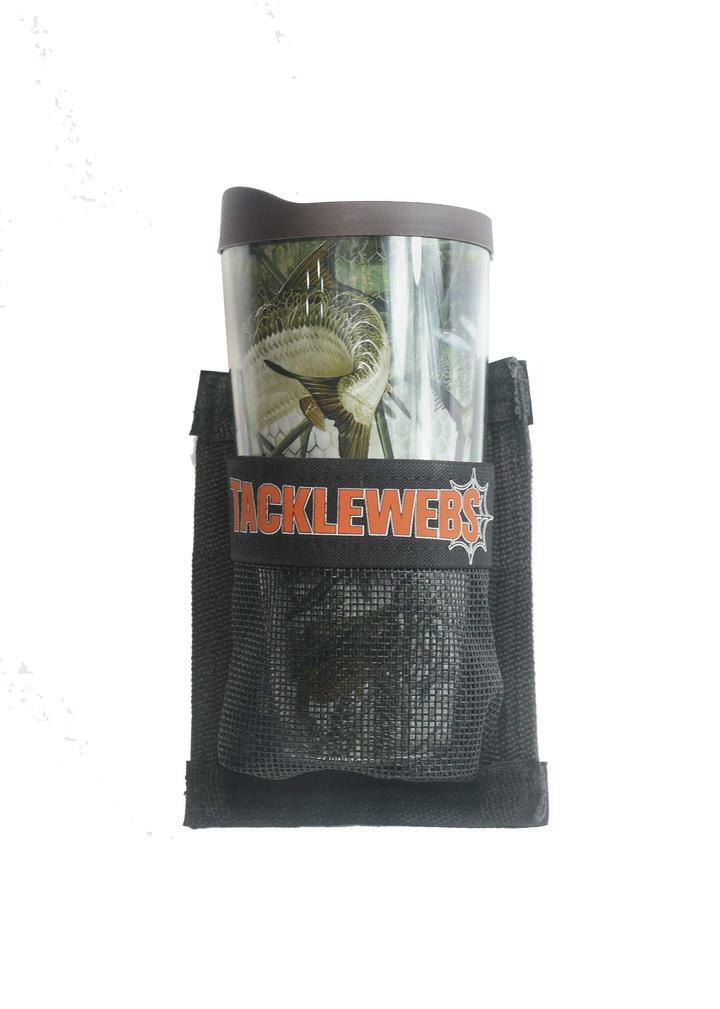 TackleWebs  TWCHBLKV  Instant Gear Storage Pocket, 6" x 6",  NO DRILL Install|B7