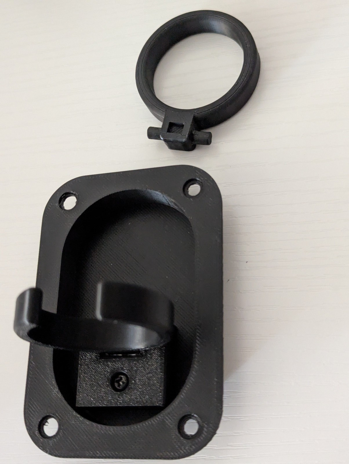 Moukey MTs10-2 Karaoke replacement microphone holder set -Black