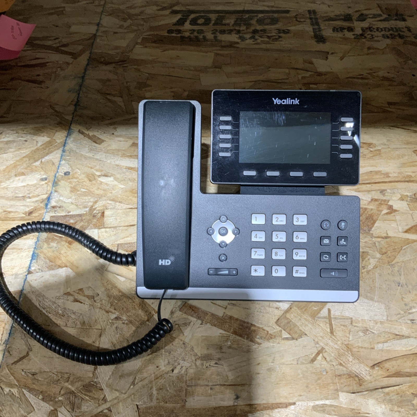 YEALINK SIP-T54W Phone With Power Adapter