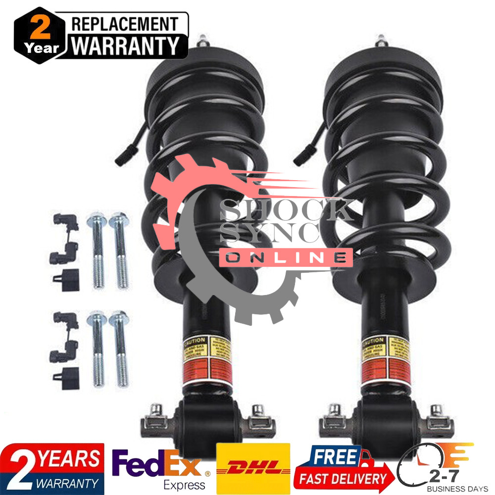 For Front Shock Absorber Strut Assys Magnetic Cadillac Escalade Chevy Silverado
