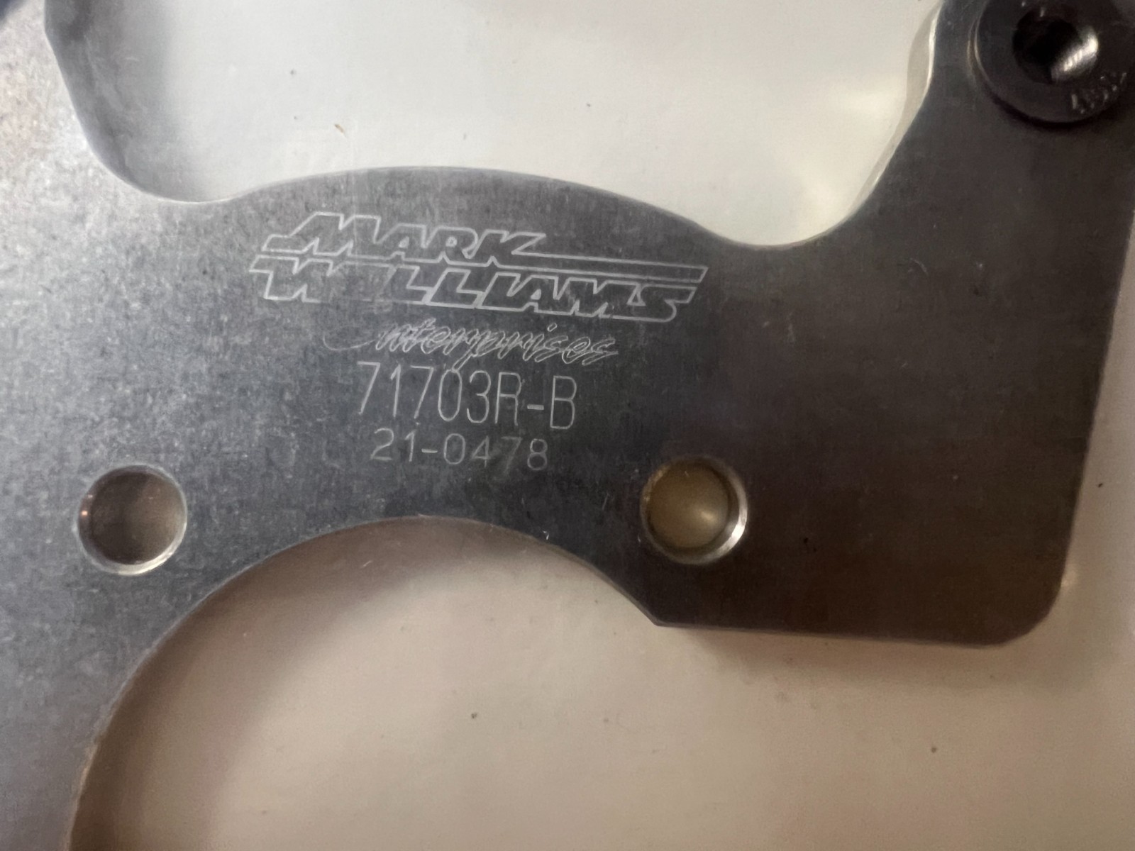 Mark Williams 12-bolt housing ends and rear caliper brackets