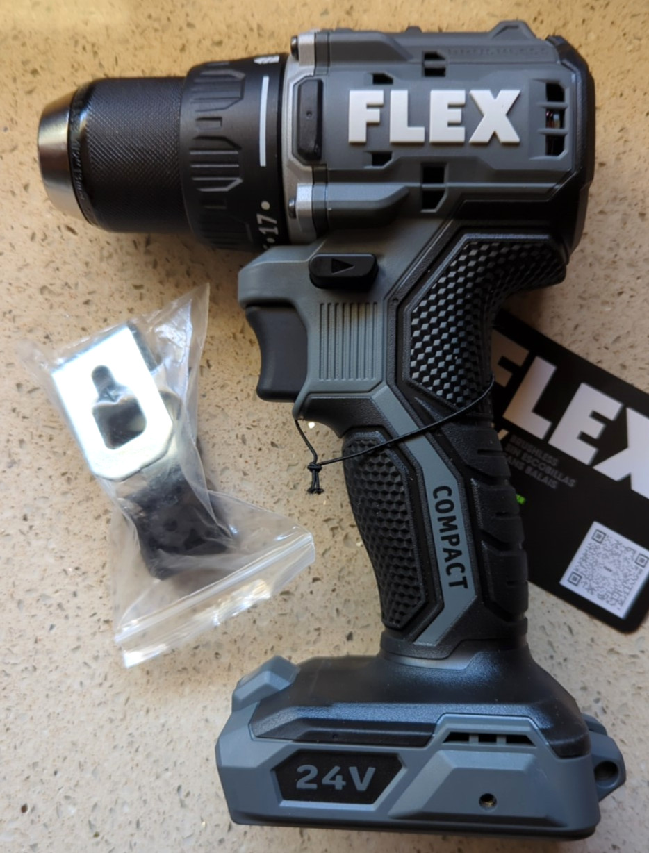 FLEX 24 Volt Drill/Driver * 1/2" Brushless Model FX1131 * Tool Only
