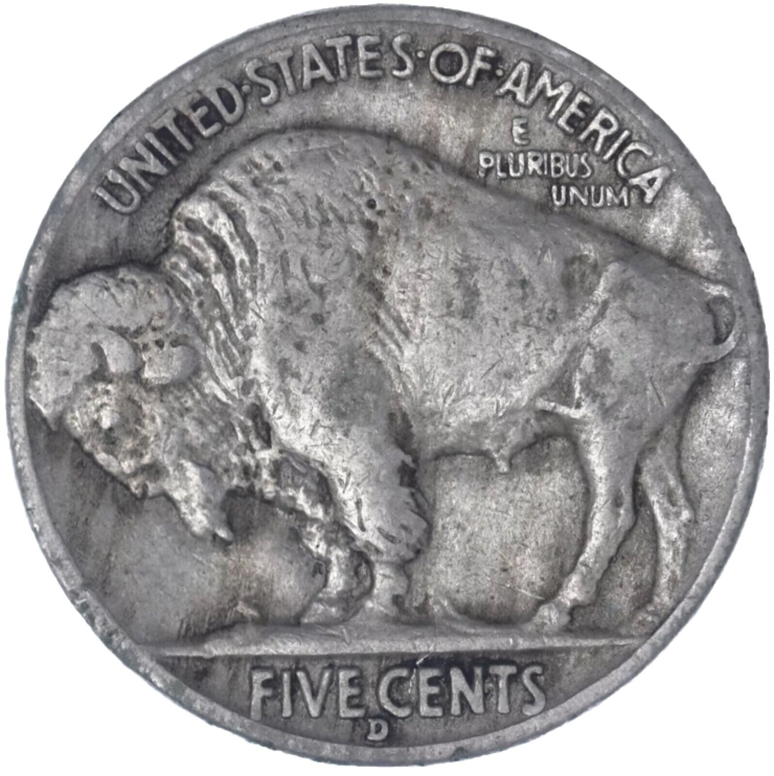 1938-D Buffalo Nickel Full Date FAST FREE SHIPPING