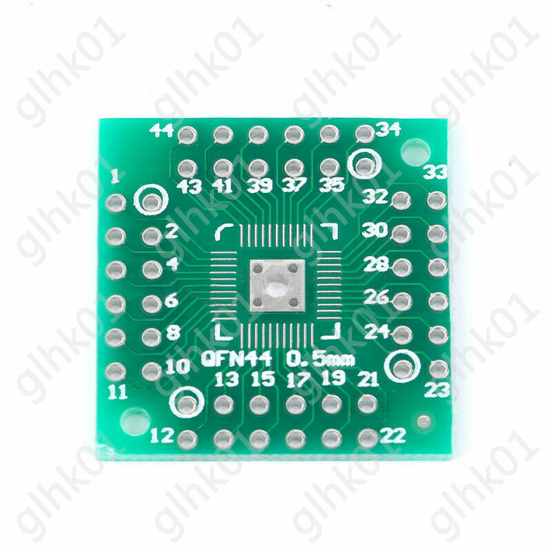 QFN32 44 48 to DIP Adapter PCB Board Converter QFN QFP PQFP LQFP HTQFP SMD