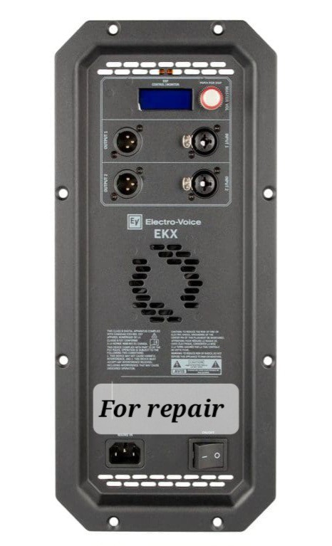 Electro Voice EKX-15SP Amplifier Module Repair service. Read description.