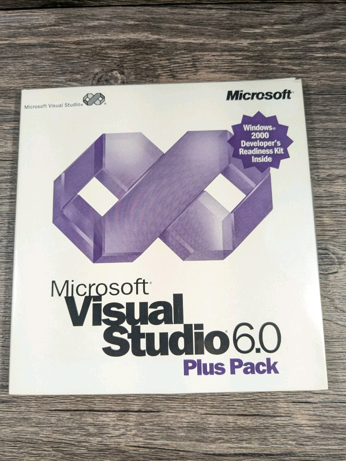 Microsoft Visual Studio 6.0 Enterprise Edition 628-00404 Retail Box Complete NOB