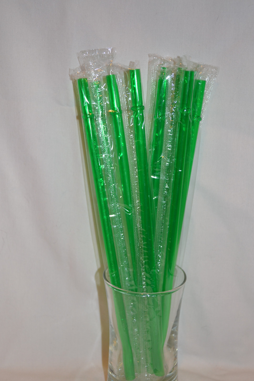 Reusable Straws Clear Solid Colors Plastic Acrylic 9” Rings BPA Free Sealed #2