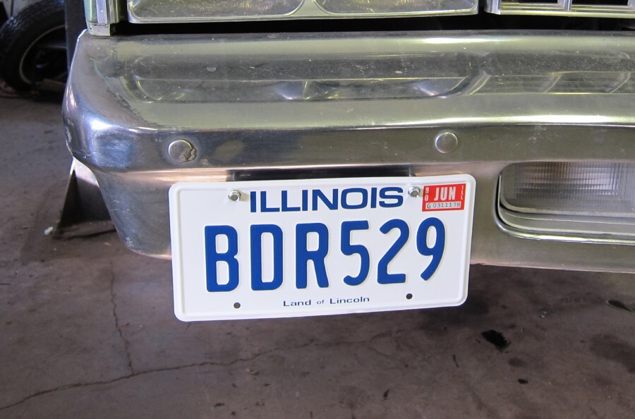 Blues Brothers | Bluesmobile | BDR529 | Metal Stamped Replica Prop License Plate