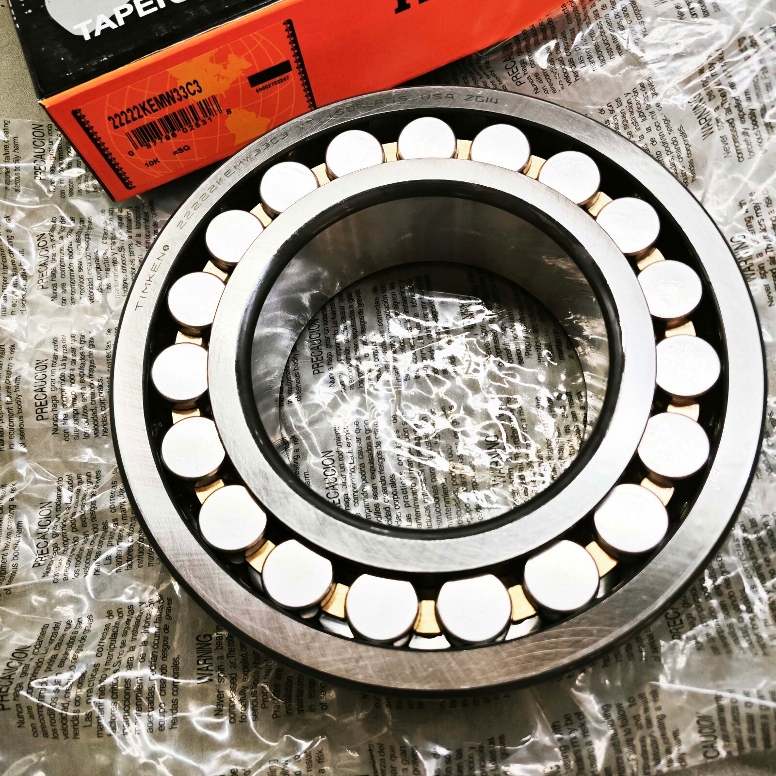 New Spherical Roller Bearing for Timken 110 x 200 x 53 mm 22222KEMW33C3