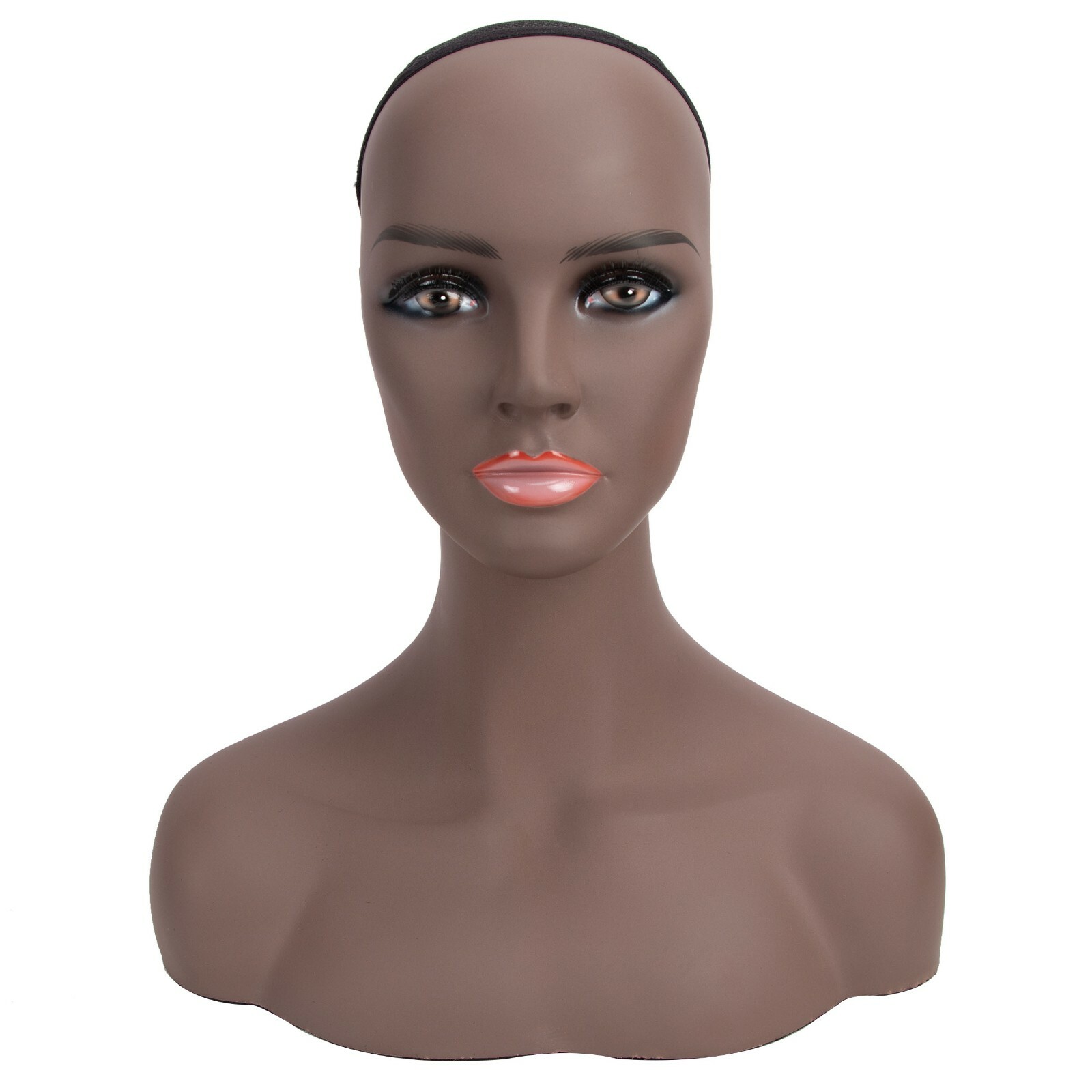 16.5" Realistic Mannequin Wig Head Manikin shoulder Bust Stand Display Hair CM-S