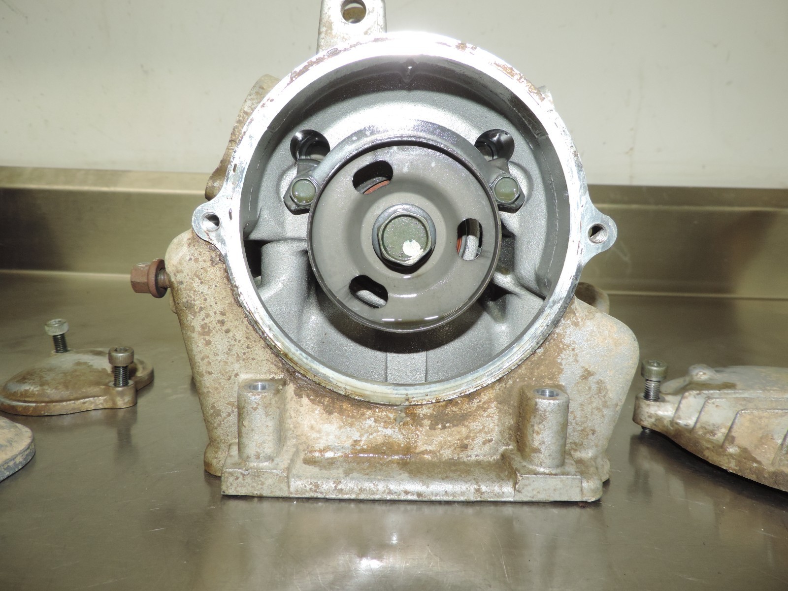 2000 Yamaha Kodiak 400 OEM Cylinder Head & Camshaft RUNNING ENGINE