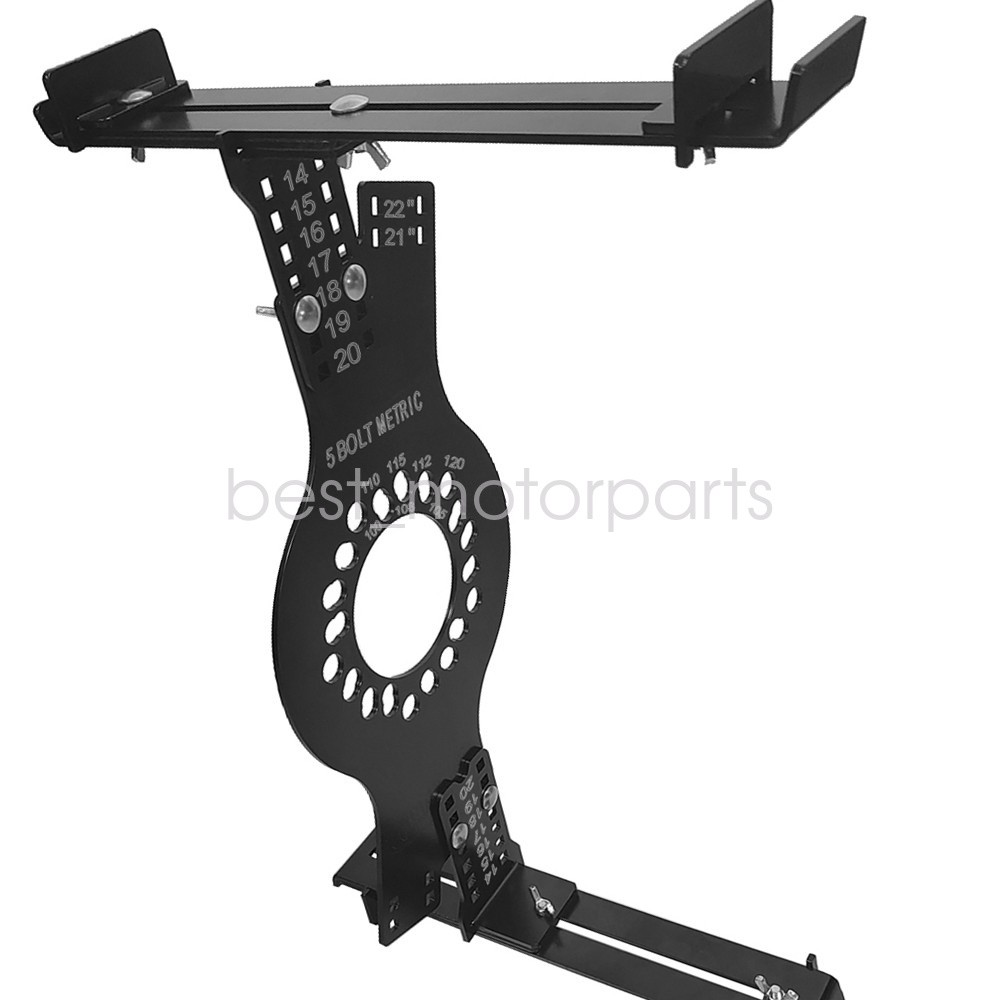 14-22 Inch 5-Lug Wheel Fitment Simulator Tool Tire Size Mockup