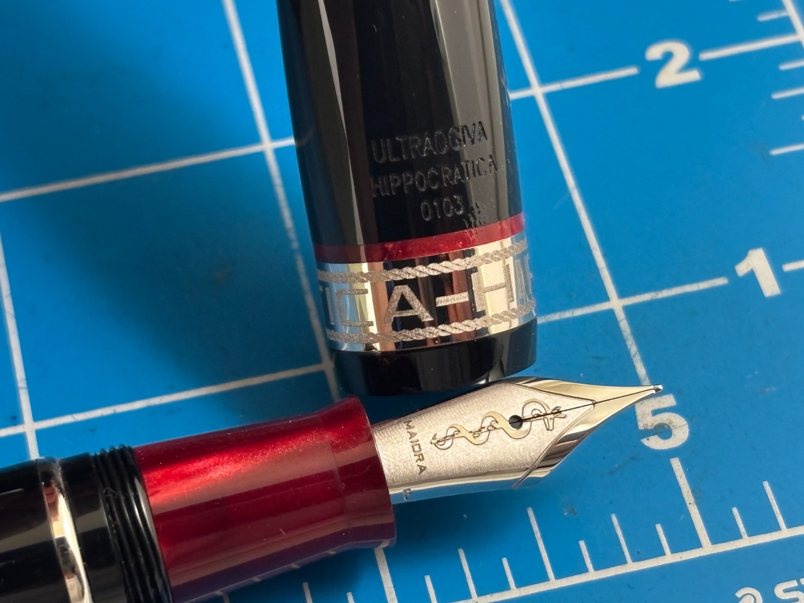 Judd's NEW Maiora Hippocratica Fountain Pen w/Fine Nib