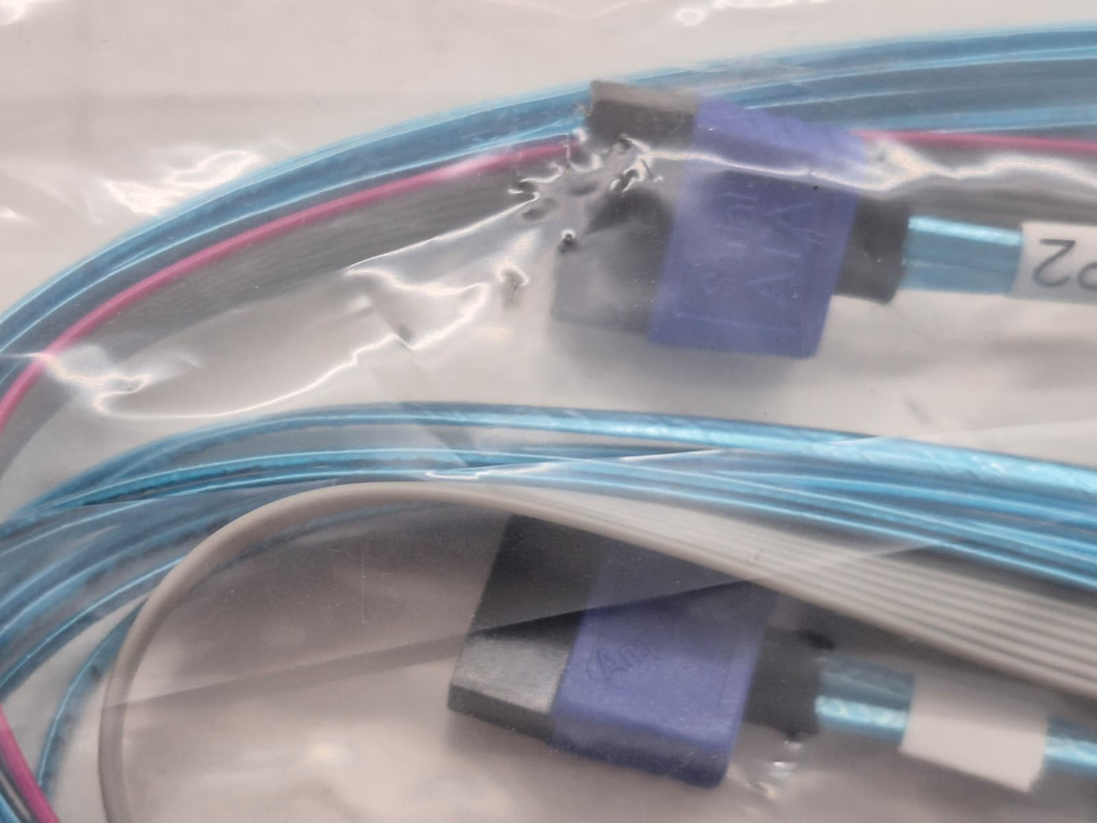 Lot of 3 New Supermicro CBL-SAST-0699 75cm Cables