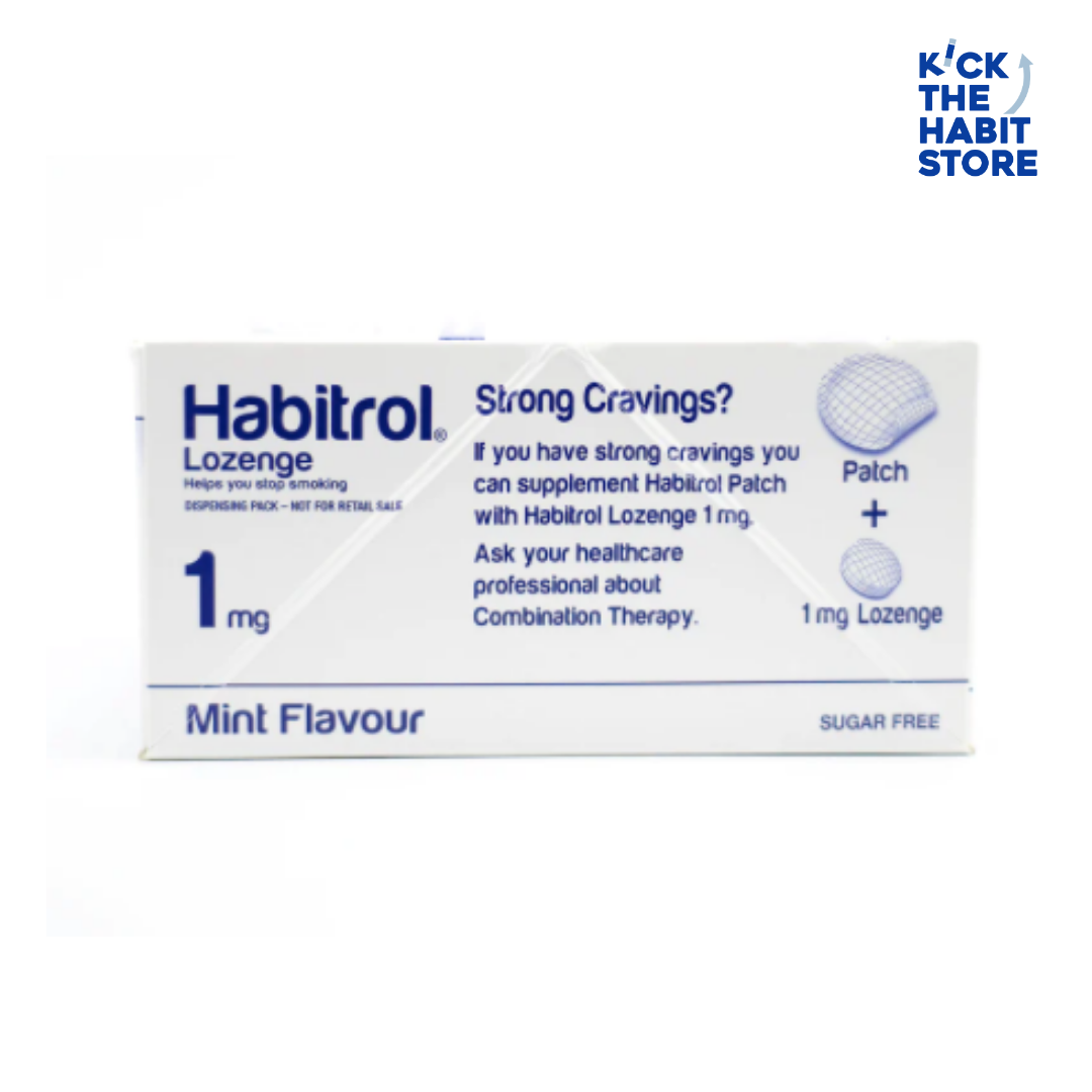 Habitrol Lozenge 1mg Mint 1728 Pieces 8 Boxes Sugar Free - Nicotine Quit Smoking