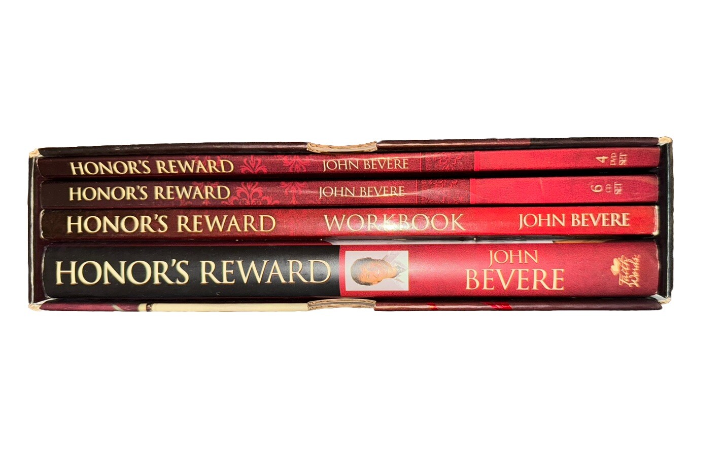 HONOR'S REWARD Book & Work Book & 6 CD Set + 4 DVDs All By JOHN BEVERE