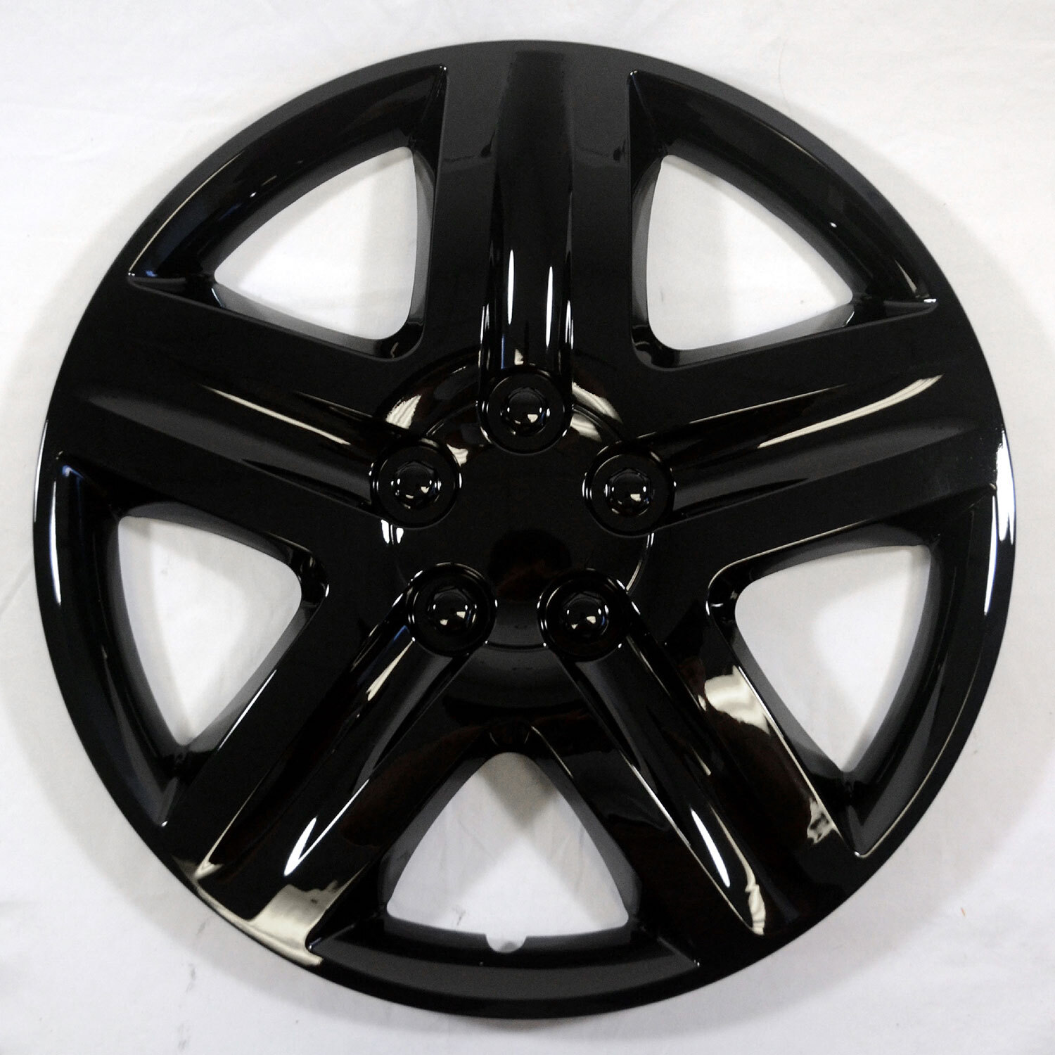 17" Black Set of 4 Wheel Covers Full Rim Hub Caps fit R17 Tire & Steel Wheels