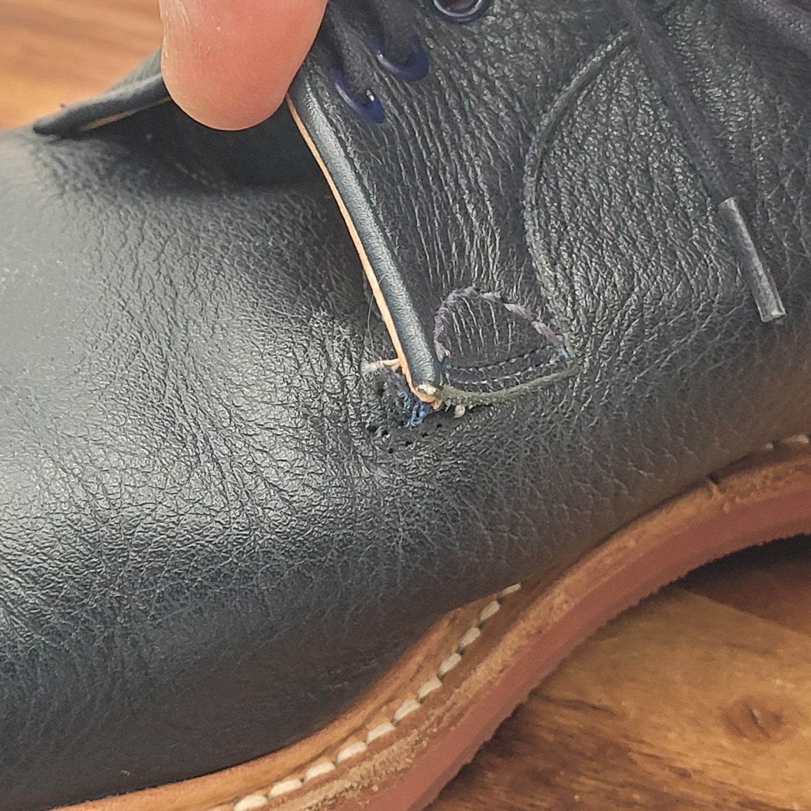 Church's Fulbeck Full Grain Pebbled Leather Derby Mens Shoes Sz 10 Nazy