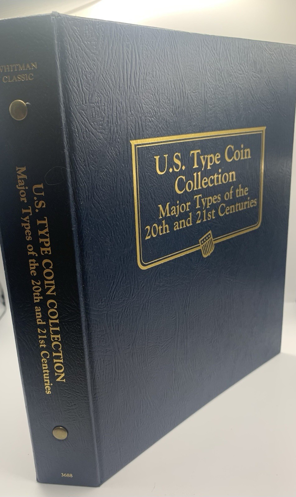 COMPLETE US 20th & 21st Century Type Coin Set W/Album SILVER BU COINS 26-S Peace